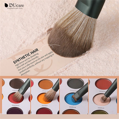 DUcare Makeup Set: 14 Brushes & 3 Sponges