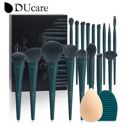 DUcare 17pc Makeup Brushes Set & Sponge