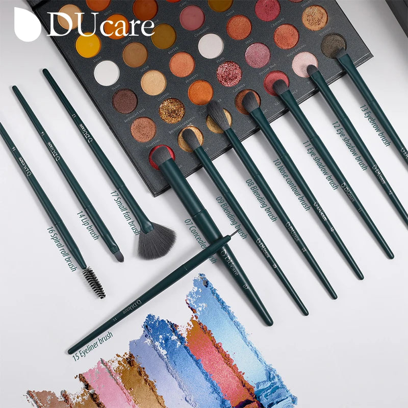 DUcare 17pc Makeup Brushes Set & Sponge