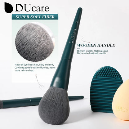 DUcare 17pc Makeup Brushes Set & Sponge