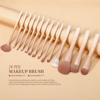 DUcare Coffee Brush Set: 14PCS Brush 3PCS Sponge